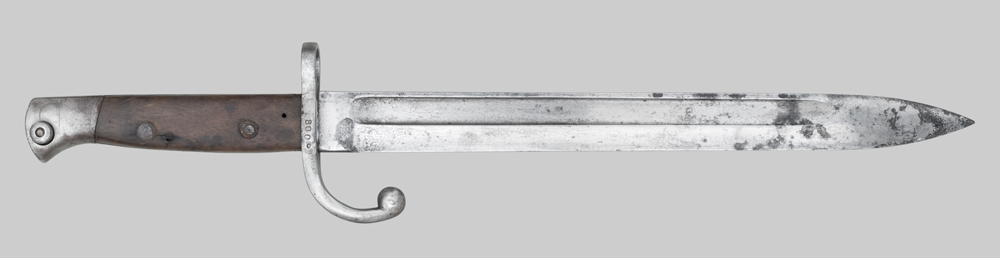 Image of Uruguay M1895/08 bayonet conversion.