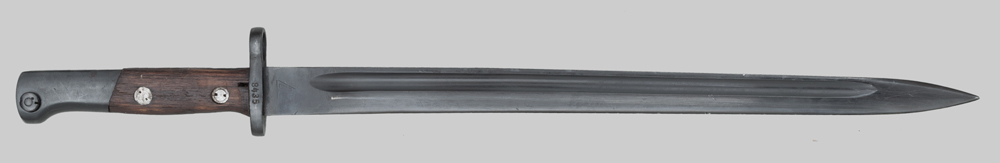 Image of Yugoslavian M1924 bayonet.