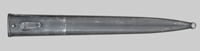 Thumbnail image of Yugoslavia M1948 knife bayonet with large serial number.