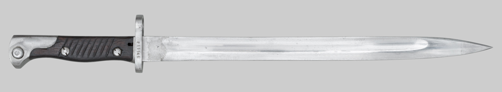 Image of Yugoslavian M24B bayonet converted from German M1898/05.