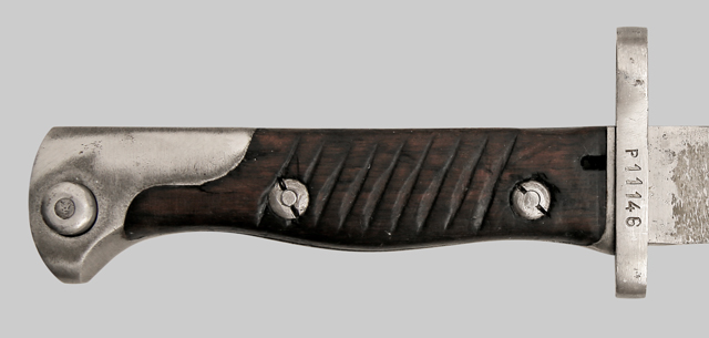 Image of Yugoslavian M24B bayonet converted from German M1898/05.