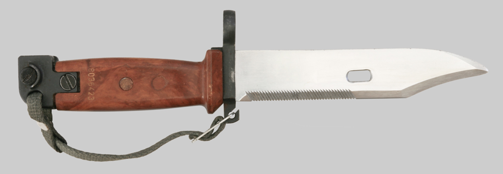 Image of Iraqi AKM Type II bayonet.