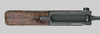 Thumbnail image of Czechoslovakia VZ-58 knife bayonet with lower crossguard extension.