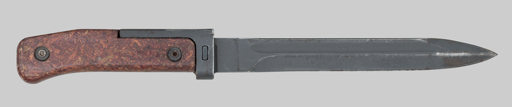 Image of VZ58 cut-away training bayonet.