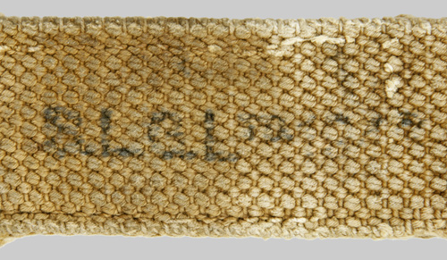 Image of British Pattern 1937 Web belt frog